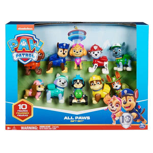 Paw Patrol 10th Anniversary All Paws On Deck Toy Figures Gift Pack