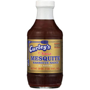 Curley's 20 oz Famous Mesquite BBQ Sauce