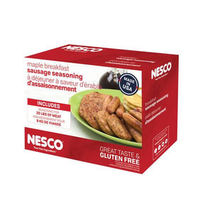 Nesco 20 lb Maple Bacon Sausage Seasoning