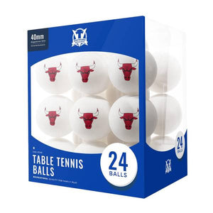 Victory Tailgate 24-Count Chicago Bulls Table Tennis Balls