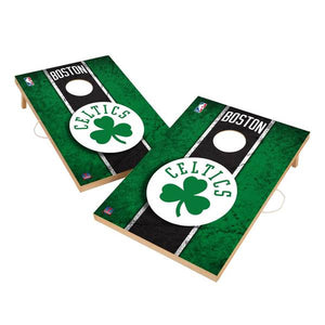 Victory Tailgate Boston Celtics Vintage Solid Wood 2x3 Cornhole