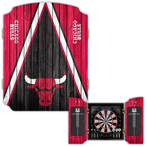 Victory Tailgate Chicago Bulls Dartboard Cabinet