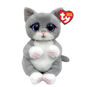 Ty 6" Beanie Bellies Morgan Grey Cat