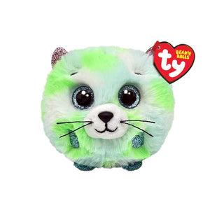 Ty Beanie Ball Evie Green Cat