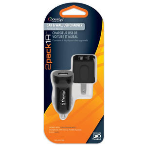 Lynco 2-Pack AC-DC USB Charger Cable