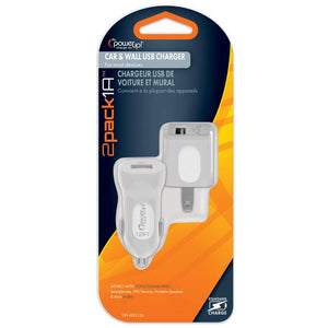 Lynco 2-Pack AC-DC USB Chargers