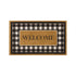 Mohawk Home 1'6"x2'6" Checkered Doormat