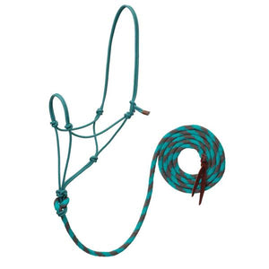 Weaver Leather Average  EcoLuxe Bamboo Rope Halter with 10' Lead