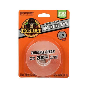 Gorilla Glue 150" Tough and Clear Mounting Tape