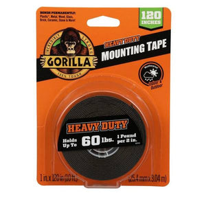 Gorilla Glue 120" Heavy Duty Mounting Tape