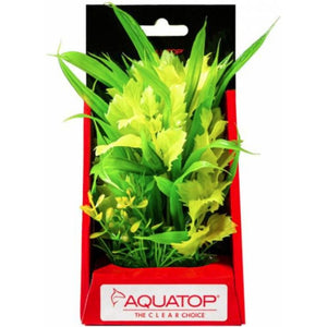 Aquatop Vibrant Passion Aquarium Plant Yellow - 6" tall