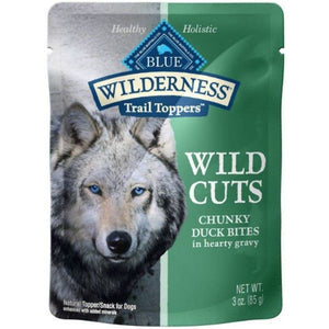 Blue Buffalo Wilderness Trail Toppers Wild Cuts Duck in Gravy - 3 oz