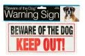 Bulk Buys Dog Warning Sign - 24-PK