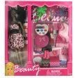 Bulk Buys Black Fashion Doll with Dress and Accessories - Pack of 3