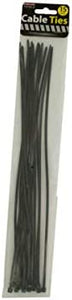 bulk buys Black Nylon Cable Ties, Pack of 24