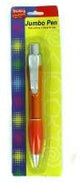 Jumbo pen with pocket clip, Case of 96