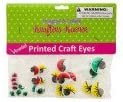 Colored Wiggly Craft Eyes - Case of 75