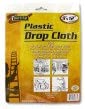 bulk buys Plastic drop cloth - Case of 96