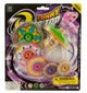 bulk buys Super Spinning Top Toy with Extra Colorful Discs - Pack of 48