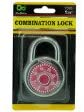 Bulk Buys combination lock (Set of 48)