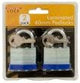 2 pack 40mm laminated padlocks (Available in a pack of 4)