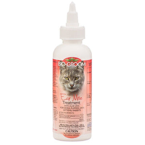 Bio Groom Ear Mite Treatment with Aloe Vera - 4 oz