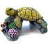 Blue Ribbon Sea Turtle Ornament - 5"L x 4"W x 2.5"H