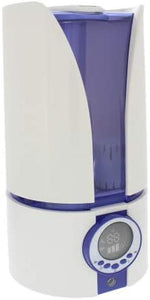 Comfort Zone CZHD81 Whisper-Quiet Cool Mist Digital Ultrasonic Humidifier with Remote Control and Auto Shut-Off, White