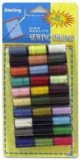 48 Pack of 30 pc. sewing thread, assorted colors