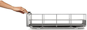 simplehuman Stainless steel Grey Pull-Out Cabinet Organizer, 19.8 x 20 x 6