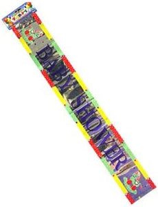 carnival party favors Home Decor Multicolor Baby Shower Banner 12 Pack