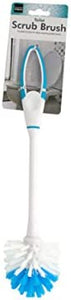 Toilet Scrub Brush With Non-Slip Handle - Pack of 16