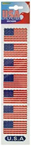 USA Flag Stickers - Pack of 108