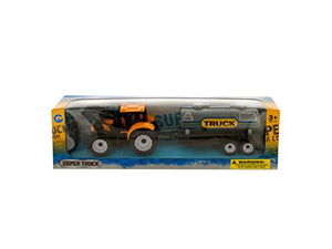 Friction Powered Farm Trailer Truck - Pack of 4