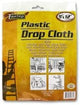 Plastic drop cloth - Pack of 48