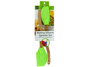 Resting Silicone Spatula Set - Pack of 16