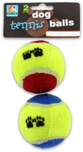 DOG TENNIS BALL SET rubber Pet Toys Pet Supplies (Qty 24)