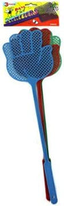 3 Pack fly swatters -assorted colors - Pack of 72
