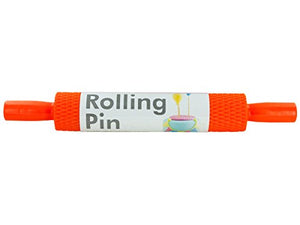 Textured Plastic Rolling Pin - Pack of 48