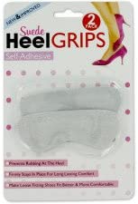 Bulk Buys Suede Self Adhesive Heel Grips - Pack of 24