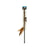 Bulk Buys Leopard Print Cat Teaser Wand with Feathers - Pack of 36