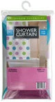 bulk buys Shower Curtain with Rings, Case of 12