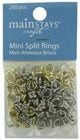 Mini Split Rings : package of 24