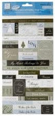Fresh Verse Wedding Cardstock Stickers-Package Quantity,96
