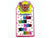 Bulk Buys BE153-96 10 x 10 x 10 Sparkling Bobby Pin Set - Pack of 96