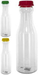 Plastic Soda Pop Style Drinking Bottle with Cap Case of 24
