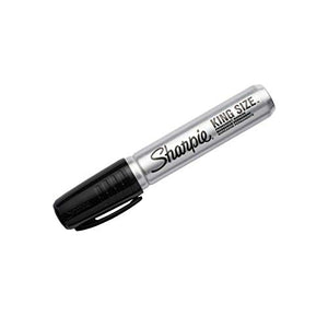 Sharpie Chisel Tip Pro Permanent Markers, King Size Black (1 Pack)
