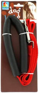 Dog Leash With Rubber Handle - Case of 96
