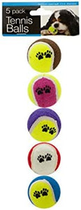 Bulk Buys Medium Size Dog Tennis Balls Set - 16-PK