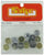 Bulk Buys CN449-96 10 Piece 10mm Green Rhinetones - Pack of 96